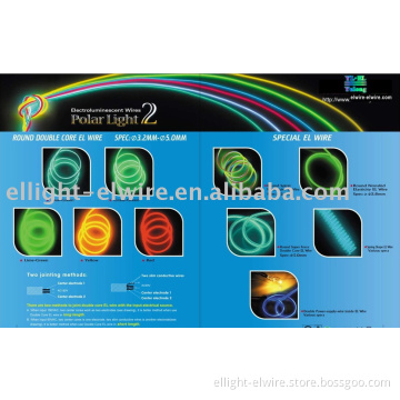 &quot;Polar Light 2&quot; EL Wire,EL cable, EL light
